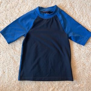 REI Co-op Kids Rashguard Blue Shirt Sz 8
